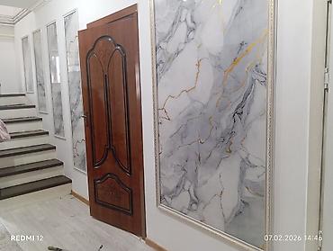 Панно: Декоративдүү гибкий мрамор менен ремонт жасайбыз — 4