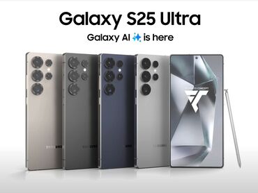 Samsung: Samsung S25 Ultra, 1 TB, rəng - Qara, Zəmanət, Barmaq izi, Simsiz şarj