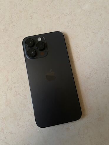 telefon aksesuarlari satisi: IPhone 14 Pro Max, 128 GB, Black Titanium, Zəmanət, Face ID, Sənədlərlə