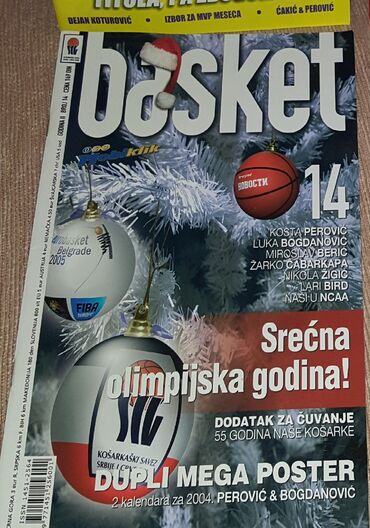 Casopisi: Basket, Euro Basket Kosarkaski casopisi koji su izlazili 3