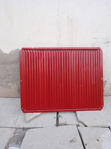 Metal redkulyar panel – dalğalı profilli təbəqə - Material: metal
