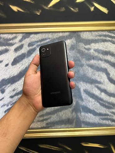 samsung galaxy a03 core: Samsung Galaxy A03, 64 GB, rəng - Qara, Barmaq izi, Face ID — 5