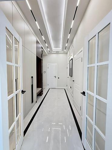 беловодский кв: 3 комнаты, 92 м², Орто-Сай с. Элитка, 4 этаж, Дизайнерский ремонт — 9