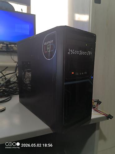intel core 2: Компьютер, ядер - 2, ОЗУ 4 ГБ, Для несложных задач, Б/у, Intel Pentium, HDD — 1