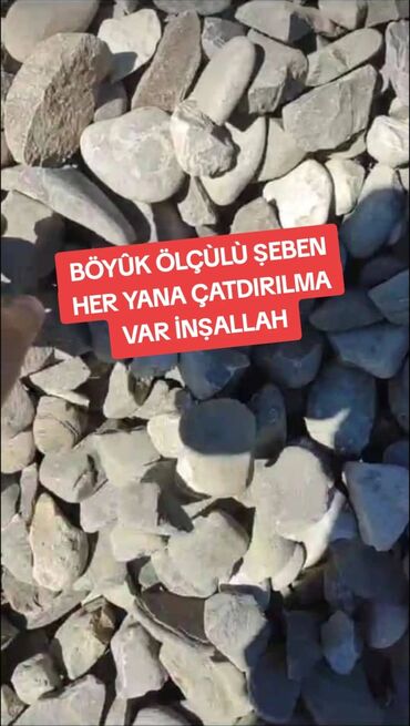 Digər tikinti materialları: Seben her ölçùde var kubu 28 manat hoptavoy xirda boyuk razmer var el — 22