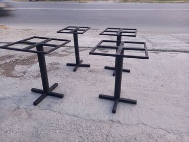 Masalar: Bar masası, Yeni, Açılmayan, Metal, Kvadrat masa — 3