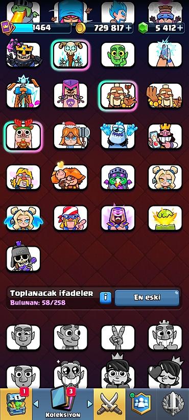 free fire: Clash Royale Hesapı Hərcür Şey var hesapda — 2