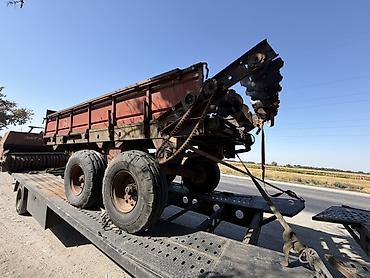 outback 2021: Прицеп-разбрасыватель органических удобрений (буксируемый, двухосный) — 2