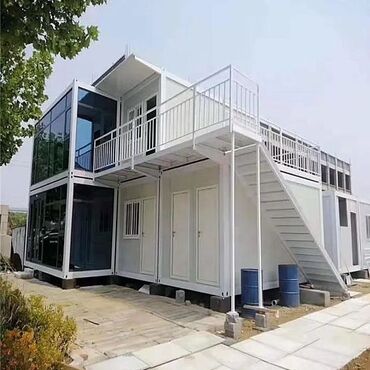 Торговые контейнеры: Саламатсызбы! 😊 Сиз издеп жүргөн курама (сборный) үйлөр бизде даяр! 🏠 — 11