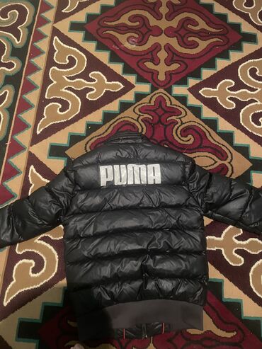 Куртки: Мужская куртка, S (EU 36), Puma, Б/у, цвет - Черный