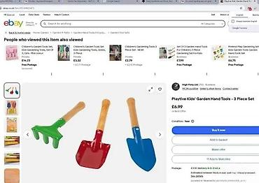 Dečije radionice i alati: Playtive dečiji set za baštu – 3 dela - Namenjeno deci od 3+ godina — 7