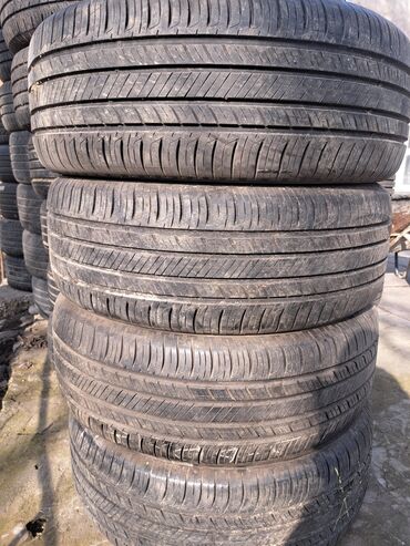 Шины: Шины 225 / 55 / R 18, Лето, Б/у, Комплект, Легковые, Корея, Hankook