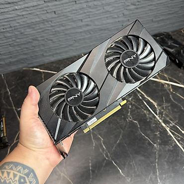 Видеокарта для ПК, Б/у, PNY, GeForce RTX, 12 ГБ
