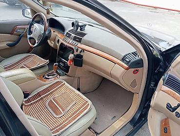 avtomobil aksesuarlar: Mercedes-Benz S 500: 5 l | 2000 il Sedan — 7