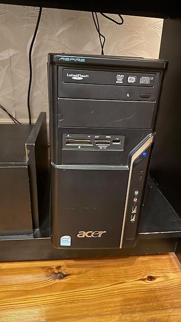 Masaüstü kompüterlər və iş stansiyaları: Acer Aspire masaüstü kompüter komplekti Tərkib: - Sistem bloku: Acer — 3