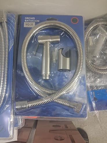 Duş şlanqları: ORCHID Bathroom MQ-38 əl duşu dəsti - Komplekt: metal əl bidəsi — 1