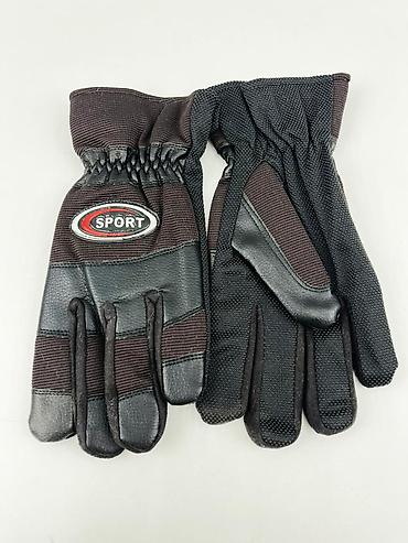 Перчатки: №: 16999 Məhsulun adı: Velosiped üçün əlcək, qara, ölçü One Size — 1