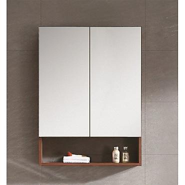 standing mirror: Настенный шкаф для ванной с открытой нишей. - Компактный подвесной — 3