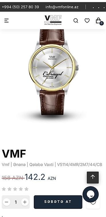 tap az saatlar orient: VMF “Qələbə Vaxtı” qol saatı – model: V5114/4MR/2M7/44/CB - Klassik — 1