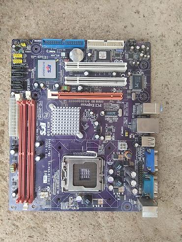 мониторы loc: Материнская плата для ПК, Б/у, LGA775, Micro-ATX — 2