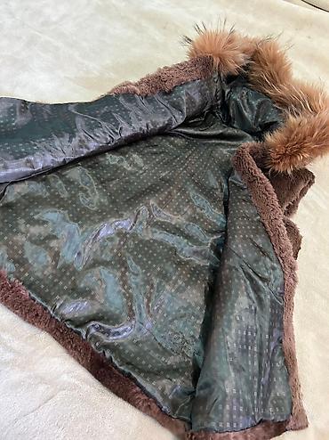 Шубы: Шуба, Короткая модель, Индия, С капюшоном, M — 5