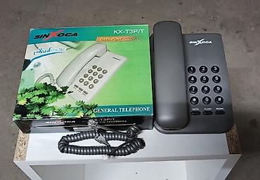 Fiksni telefoni: Fiksni analogni telefon Sinoca KX-T3P/T - Tip: žični stočni telefon — 12