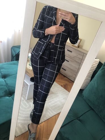 bunde od polarne lisice cena: S (EU 36), Polyester, Plaid, color - Black