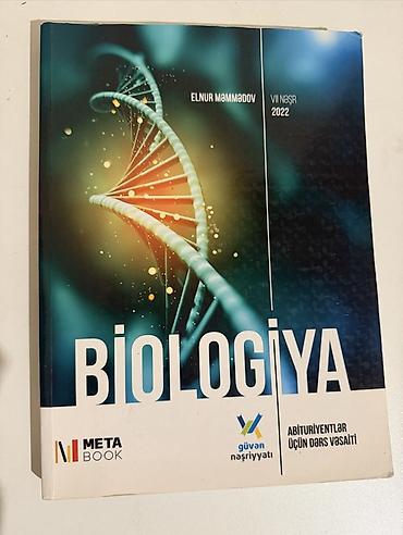 Məhsul: Biologiya QAYDA kitabı Tamamilə işlək formadadır.yeni neşrler