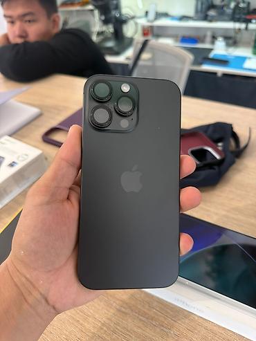 iphone 13 pro max ош: IPhone 16 Pro Max, Б/у, 256 ГБ, Black Titanium, 88 % — 1