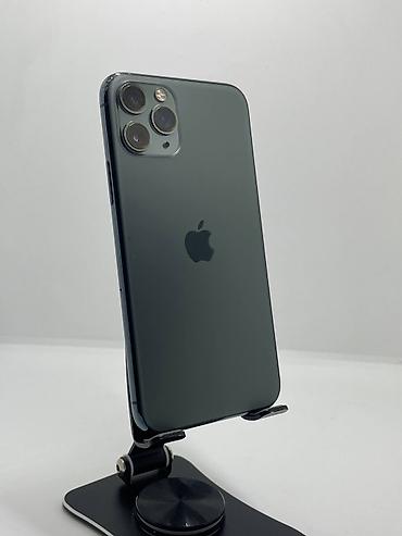 IPhone 11 Pro, Б/у, 64 ГБ, Jet Black, Защитное стекло, Чехол, 75 %