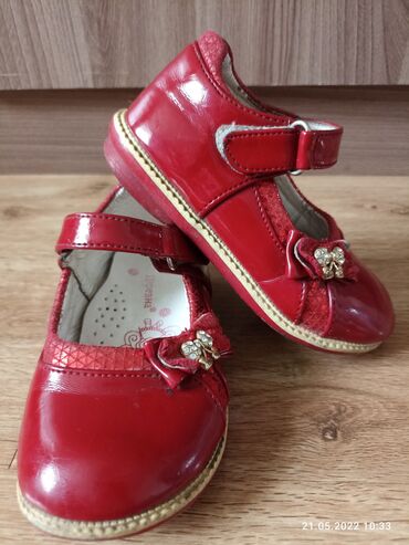 красные детские туфли: Туфли 400