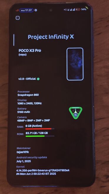 Custom ROM yazılması Root yükləmə Strong Integrity daxil✅ Kali