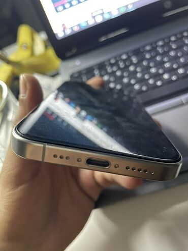 işlənmiş qaz: IPhone 15 Pro, 128 GB, Natural Titanium