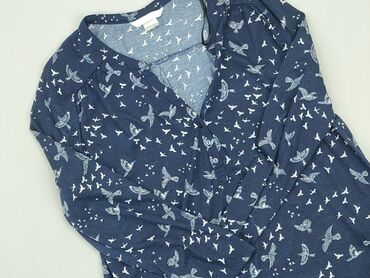 żółte bluzki z długim rękawem: Blouse, H&M, XS (EU 34), condition - Good