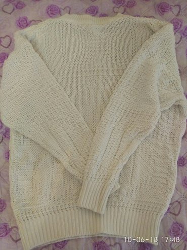 Женский свитер XL (42), 2XL (44), цвет - Белый
