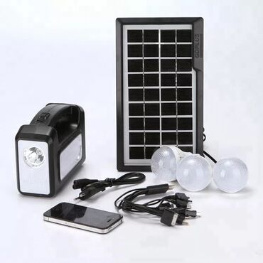солнечные прожекторы: Автономная портативная система освещения на солнечной батарее 5в1