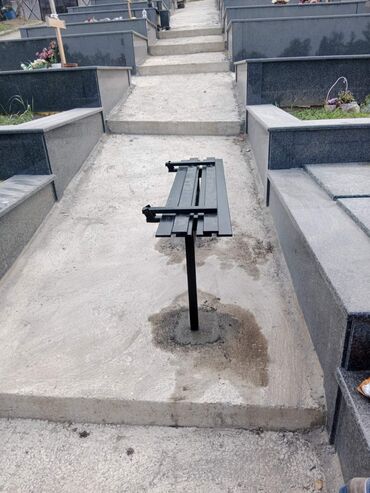 Baštenski nameštaj: Klupa, Metal, bоја - Crna, Novo — 11