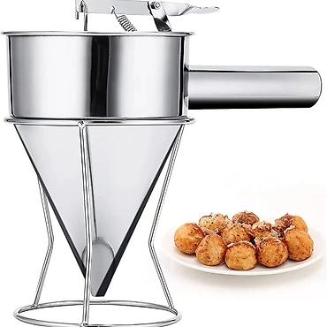 Ostala kuhinjska oprema: Juxiong/Akee dozator testa za kolače od nerđajućeg čelika.  — 8