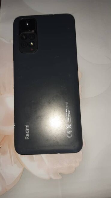 телефон аренда: Redmi, Redmi Note 11S, Б/у, 128 ГБ, цвет - Черный, 2 SIM