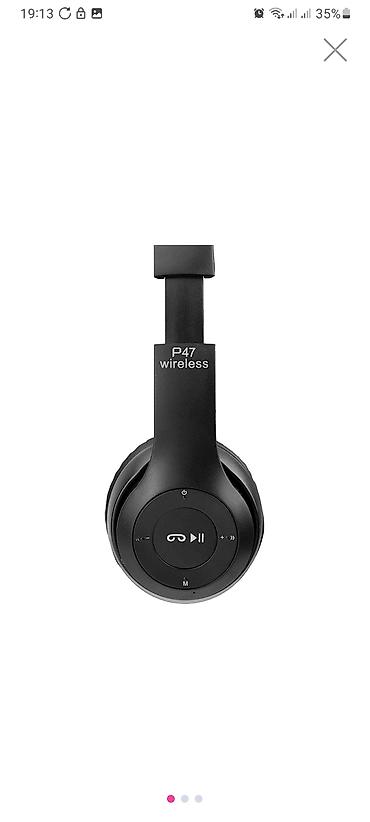 Səsgücləndiricilər, qulaqlıqlar və mikrofonlar: Məhsul: P47 Wireless qulaqcıq - Bağlantı: Bluetooth (4.1+EDR yazısı — 22