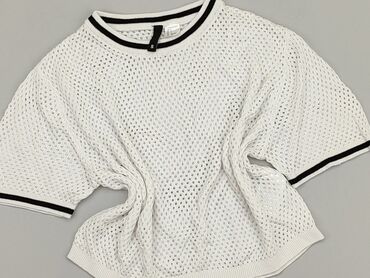 zara białe t shirty: T-shirt, S (EU 36), condition - Very good