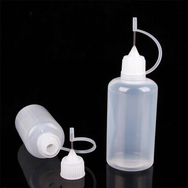 Вазы: Бутылка -капельница для жидкости 30 мл, 1 шт., пустая пластиковая
