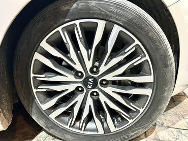 шина с дисками: Дөңгөлөктөр монтажда 245 / 45 / R 18, Жай, Колдонулган