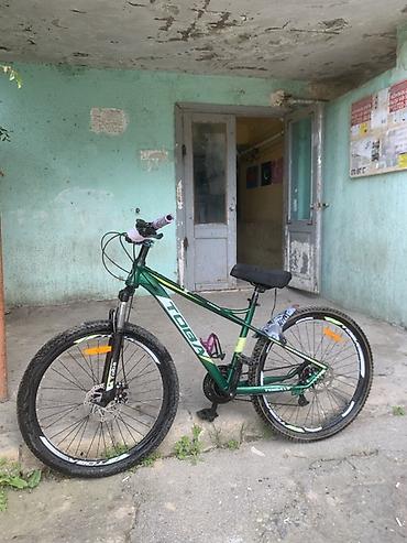 İdman velosipedləri: Toba dağ velosipedi - Çərçivə: yüngül alaşımlı, yaşıl rəng, sloping — 4