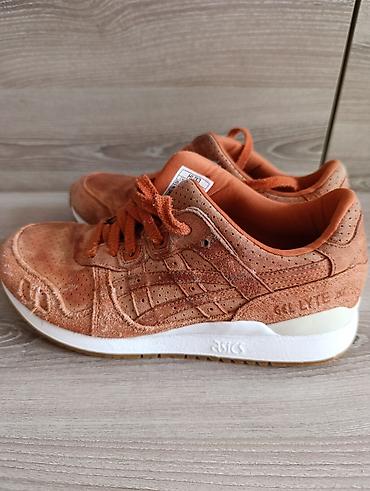 Кроссовки и спортивная обувь: Мужские кроссовки, 40, Asics, Б/у, цвет - Оранжевый, Самовывоз — 7