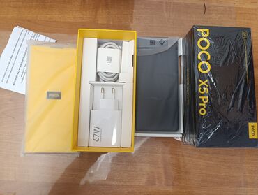 Poco: Poco X5 Pro 5G, Б/у, 256 ГБ, цвет - Черный, 2 SIM