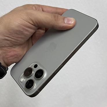 iphone 256: IPhone 15 Pro, Б/у, 512 ГБ, Natural Titanium, Защитное стекло, Чехол, 88 % — 6