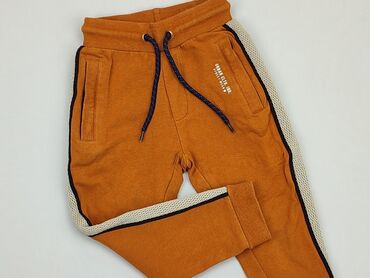 szerokie spodnie na lato: Spodnie dresowe, 3-4 lat, 104, stan - Zadowalający