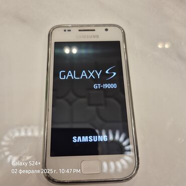 samsung gt s5200: Samsung I9000 Galaxy S, 8 GB, rəng - Ağ, Düyməli, Sensor