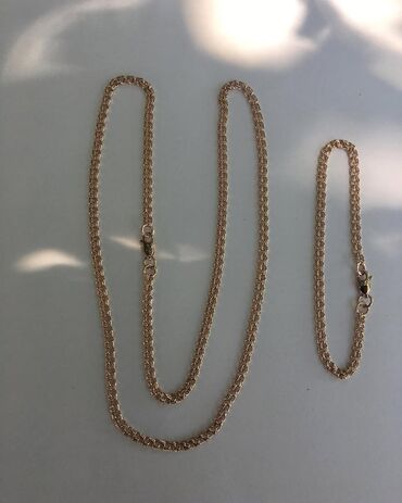 Цепочки: Плетение "Шопард" Золото 585 проба Ручная работа Вес цепи 32 гр — 14